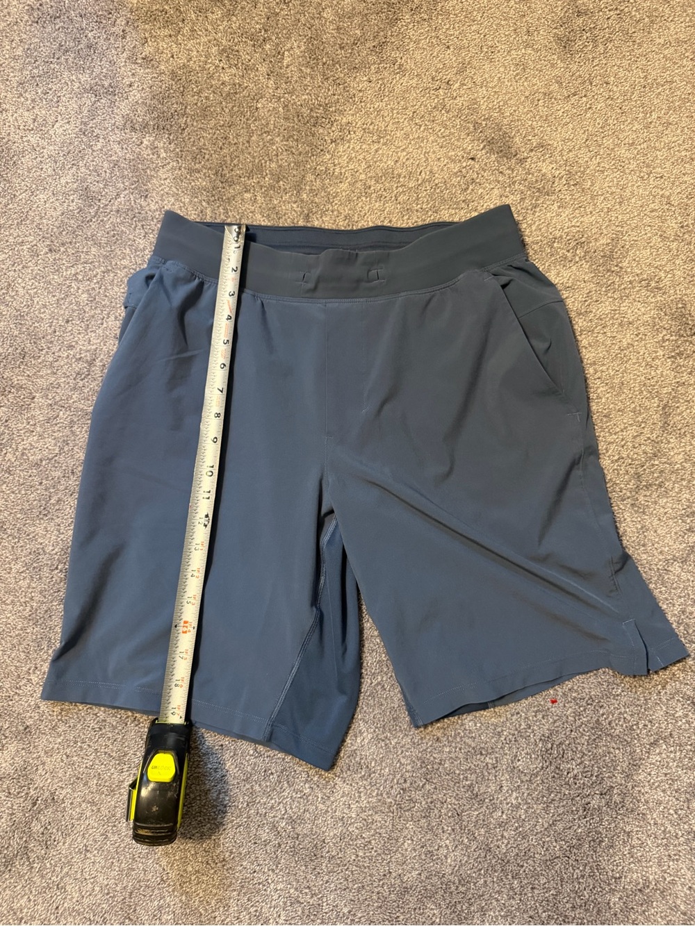 Lulu lemon blue gray shorts